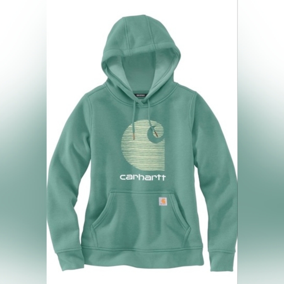 Carhartt Tops - Carhartt Rain Defender® Midweight "C" Logo Graphic Hoodie Size 1X MSRP $64.9